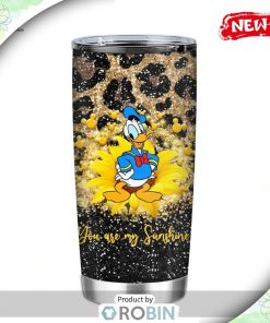 Disney Tumbler – Donald You Are My Sunshine Floral Style Tumbler