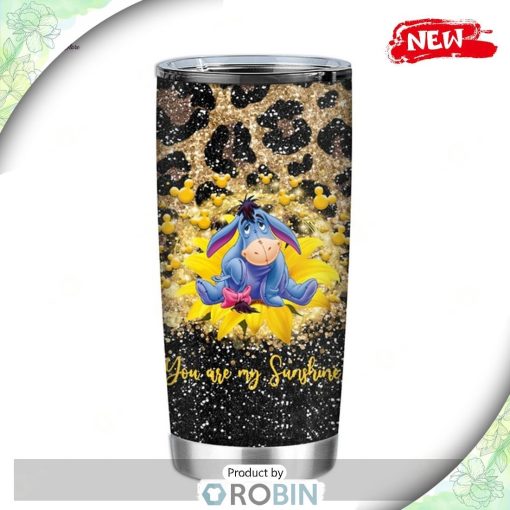 Disney Tumbler – Eeyore You Are My Sunshine Floral Style Tumbler