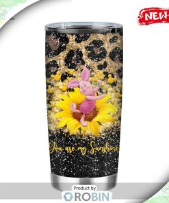 Disney Tumbler – Piglet You Are My Sunshine Floral Style Tumbler