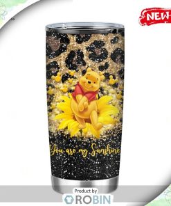 Disney Tumbler – Pooh You Are My Sunshine Floral Style Tumbler