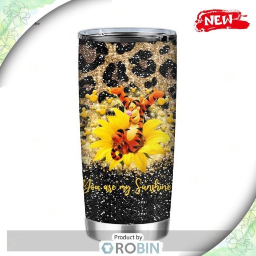 Disney Tumbler – Tigger You Are My Sunshine Floral Style Tumbler
