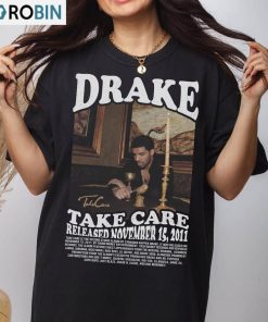 Drake Vintage Design Shirt, Drake Take Care Crewneck Unisex Hoodie