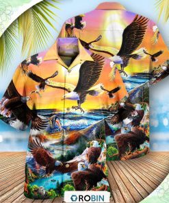 Eagle Spirit Of America Lovely Life Hawaiian Shirt, Shirt For Summer