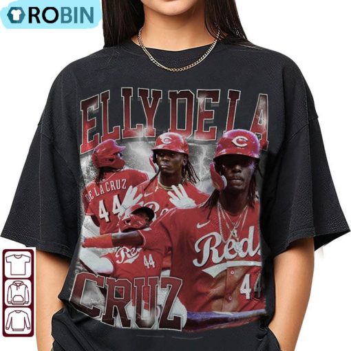 Elly De La Cruz Vintage Shirt, Trendy Baseball Short Sleeve Sweatshirt