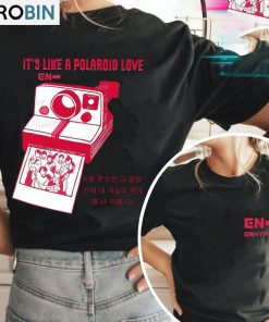 Enhypen Polaroid Love Shirt, Enhypen Album Dimension Short Sleeve Unisex T-shirt