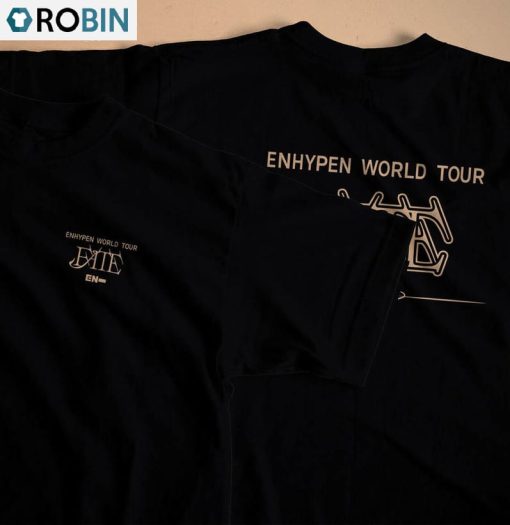 Enhypen Tour Shirt, Trendy Music Unisex Hoodie Crewneck
