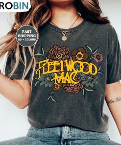 Fleetwood Mac Comfort Shirt, Rock Band Crewneck Tee