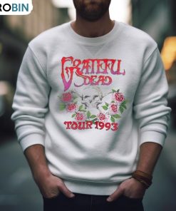 Grateful Dead 1993 Summer Tour Ver 2 With Tour Dates T Shirt