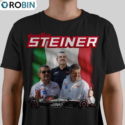 Guenther Steiner Haas Formula One Racing Shirt, Racing Grand Prix F1 Unisex T-shirt Unisex Hoodie
