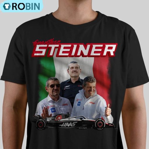 Guenther Steiner Haas Formula One Racing Shirt, Racing Grand Prix F1 Unisex Tee