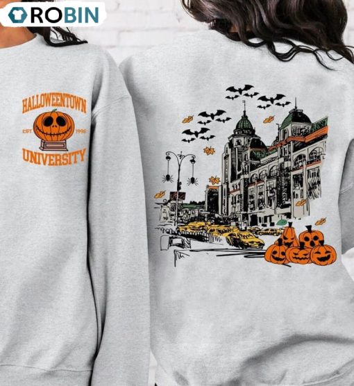 Halloweentown University Funyn Shirt, Halloweentown 1998 Tee Tops Crewneck