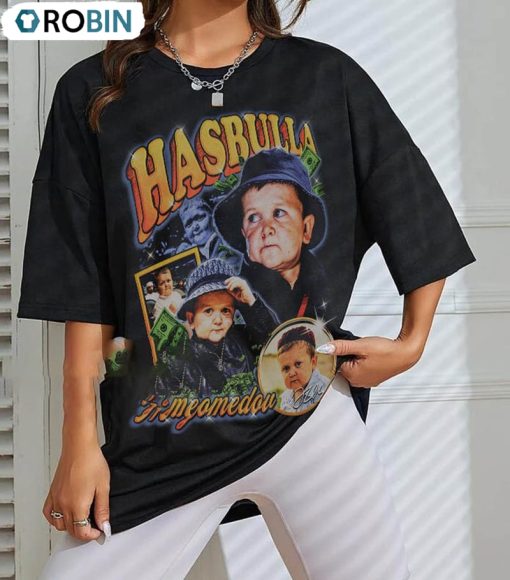 Hasbulla Celebrity Shirt, Vintage Crewneck Unisex T-shirt