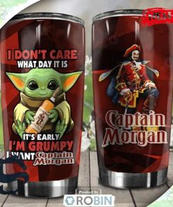 I Am Grumpy I Want Captain Morgan Red Premium Tumbler I Am Grumpy I Want Captain Morgan Red Premium Tumbler