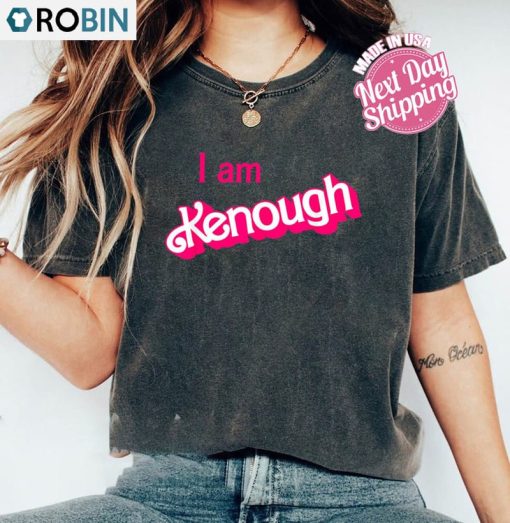 I Am Kenough Barbi Shirt, Vintage Design Sweatshirt Unisex Hoodie