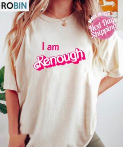 I Am Kenough Barbi Shirt, Vintage Design Sweatshirt Unisex Hoodie