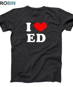 I Love Heart Ed Shirt, Ed Sheeran Concert Unisex Hoodie Long Sleeve