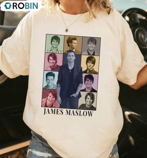 James Maslow Eras Style Shirt, Big Time Rush Vintage Unisex T-shirt Unisex Hoodie