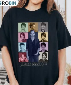 James Maslow Eras Style Shirt, Big Time Rush Vintage Unisex T-shirt Unisex Hoodie