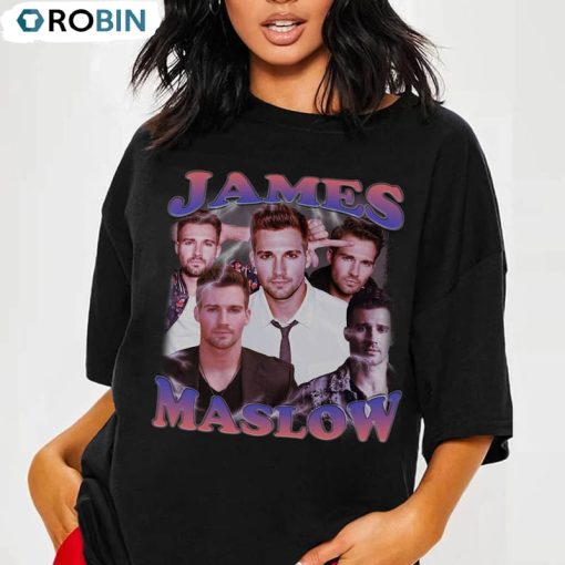 James Maslow Retro Shirt, Big Time Rush Tour Unisex Hoodie Crewneck