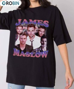 James Maslow Retro Shirt, Big Time Rush Tour Unisex Hoodie Crewneck