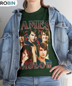 James Maslow Vintage Shirt, Big Time Rush Long Sleeve For Him And Her