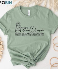 Jason Aldean Try That In A Small Town Shirt, Vintage Design Crewneck Unisex T-shirt