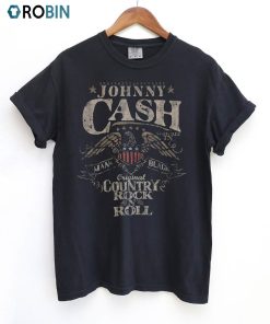Johnny Cash Finger Shirt, Comfort Music Band Unisex T-shirt Long Sleeve