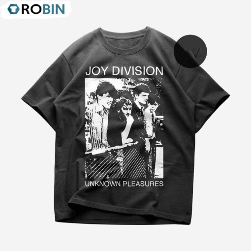 Joy Division Rock Music Shirt, Unknown Pleasures Album Unisex T-shirt