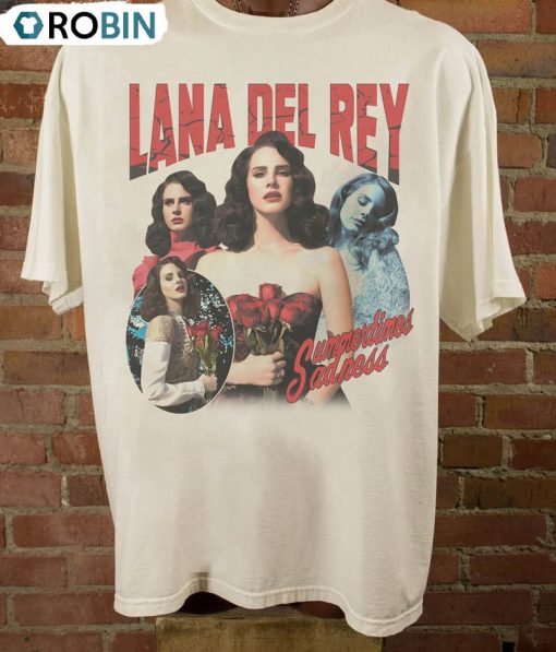 Lana Del Rey Vintage Shirt, Lana Del Rey Album Unisex Shirt For Fan