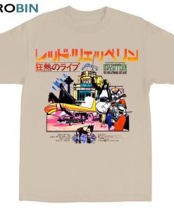 Led Zeppelin Japanese Shirt, Led Zeppelin Band Unisex Hoodie