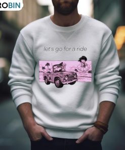 Let’s Go For A Ride Songoku Anime Shirt