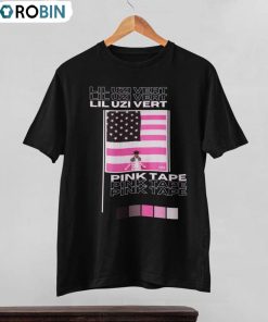 Lil Uzi Vert Pink Tape Album Cover Shirt, Pink Tape Unisex T-shirt Crewneck