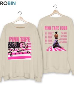 Lil Uzi Vert Pink Tape Tour Shirt, Pink Tape 2023 Crewneck Sweatshirt
