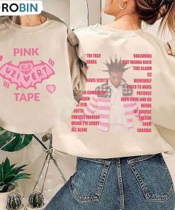 Lil Uzi Vert Rap Trendy Shirt, Pink Tape World Tour Unisex Hoodie Long Sleeve