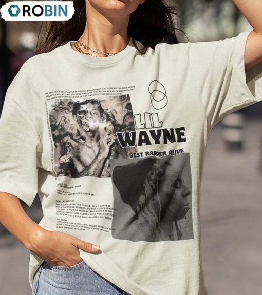 Lil Wayne Shirt, Vintage Lil Wayne Concert Sweatshirt Crewneck