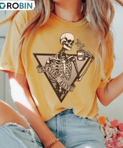 Limited Staying Alive Shirt, Retro Crewneck Unisex Hoodie For Coffee Lover Limited Staying Alive Shirt, Retro Crewneck Unisex Hoodie For Coffee Lover