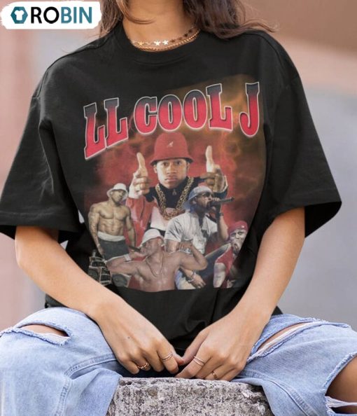 Ll Cool J Rapper Shirt, Trendy Music Long Sleeve Unisex T-shirt