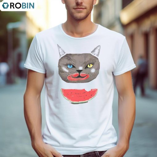 Mac Watermelon Cat Shirt