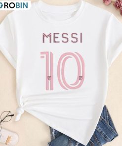 Messi In Inter Miami Retro Shirt, Lionel Messi Miami Tee Tops Long Sleeve