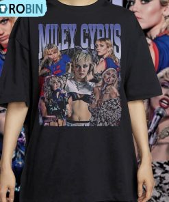 Miley Cyrus Shirt , Vintage Plastic Hearts Short Sleeve T-shirt