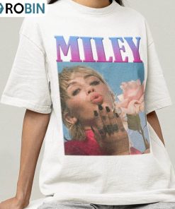 Miley Cyrus Vintage Shirt, Pop Music Concert Long Sleeve