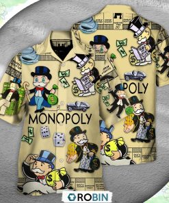 Monopoly Amazing Style Hawaiian Shirt, Shirt For Summer Monopoly Amazing Style Hawaiian Shirt, Shirt For Summer