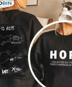 Nf Rapper Hip Hop Shirt, Nf Hope Tracklist Unisex T-shirt Long Sleeve