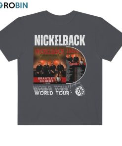 Nickelback Concert Shirt, Brantley Gilbert Unisex Hoodie Crewneck