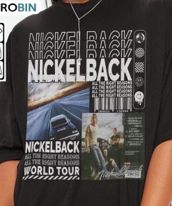 Nickelback Music Shirt, Vintage Get Rollin Tour 2023 Sweater Unisex T-shirt