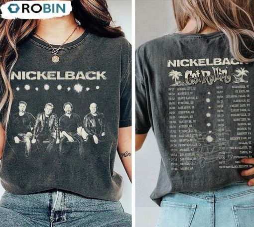 Nickelback Tour Shirt, Get Rollin Trendy Unisex Hoodie Long Sleeve