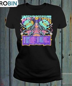 Official The Disco Biscuits Shirt, Ndash Oct 28 World Tour Crewneck Unisex T-shirt