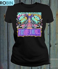 Official The Disco Biscuits Shirt, Ndash Oct 28 World Tour Crewneck Unisex T-shirt