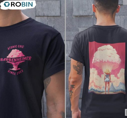 Original Barbenheimer Shirt, Barbie Movie Trendy Crewneck Unisex T-shirt