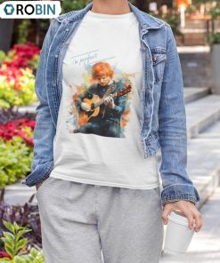 Original Ed Sheeran Shirt, Watercolor Ed Sheeran Tour Tee Tops Unisex Hoodie